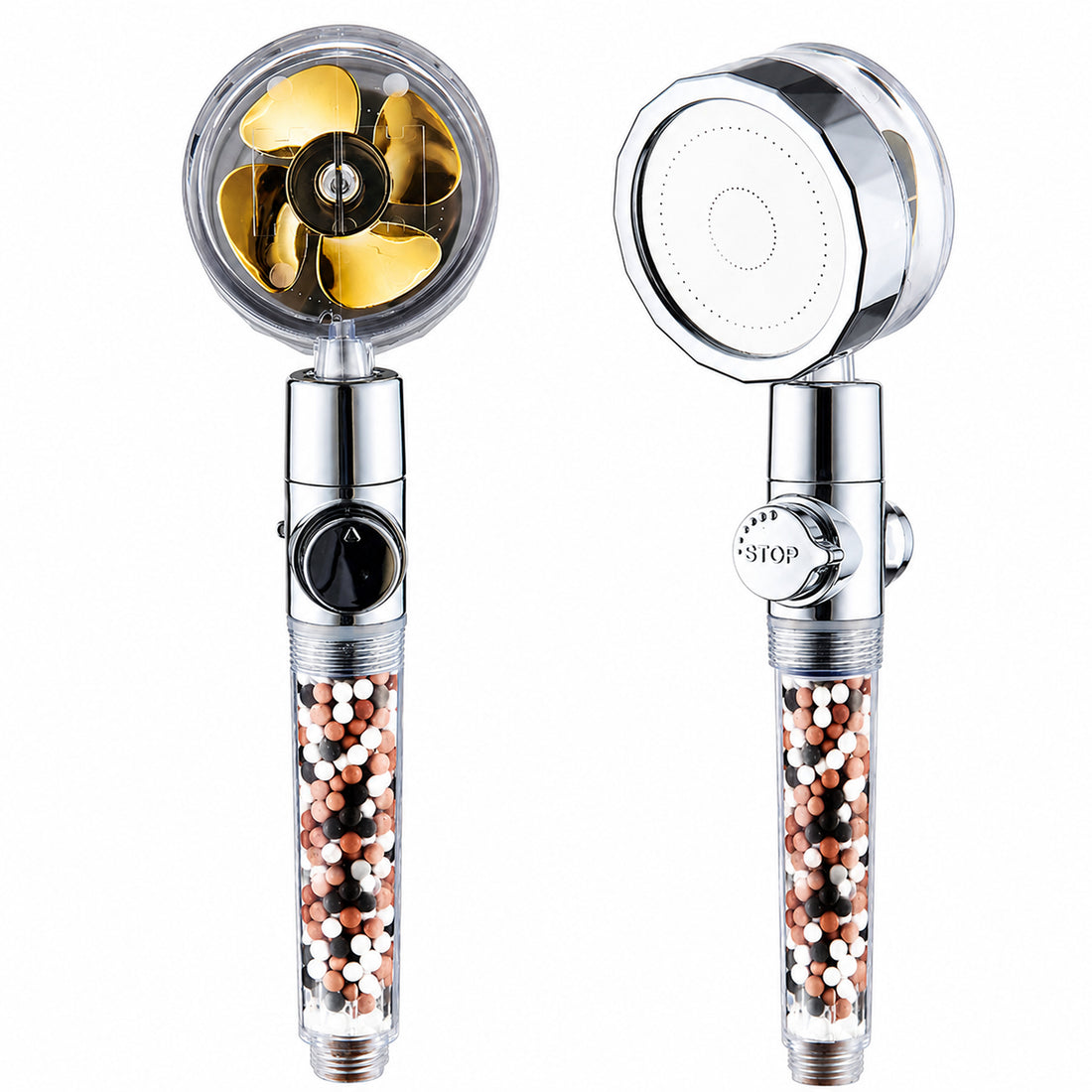 EcoPower Turbo Fan Shower Head