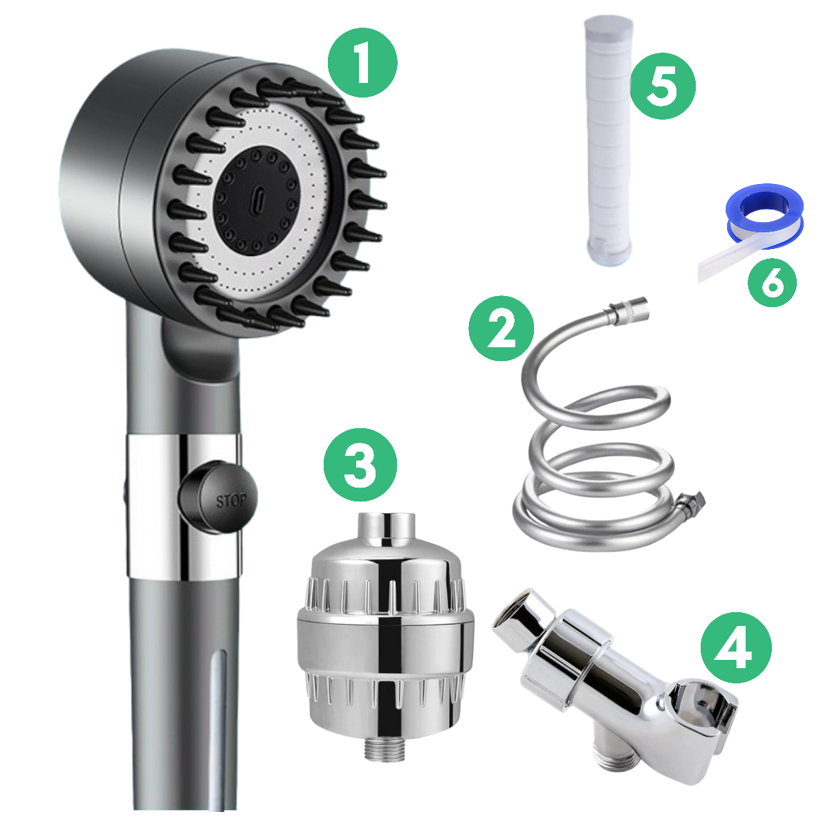 Ultimate Head Massage Shower Head