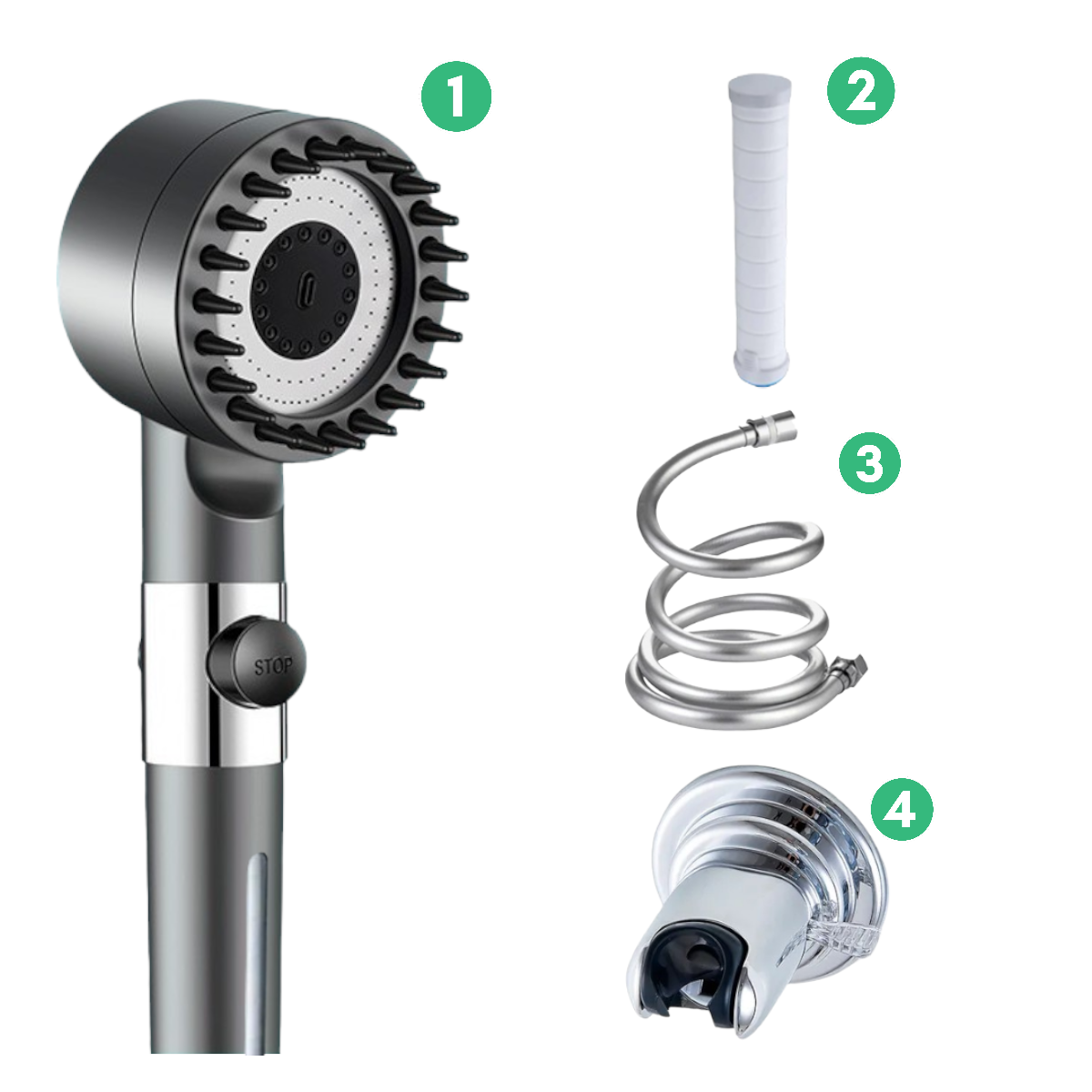 Ultimate Head Massage Shower Head