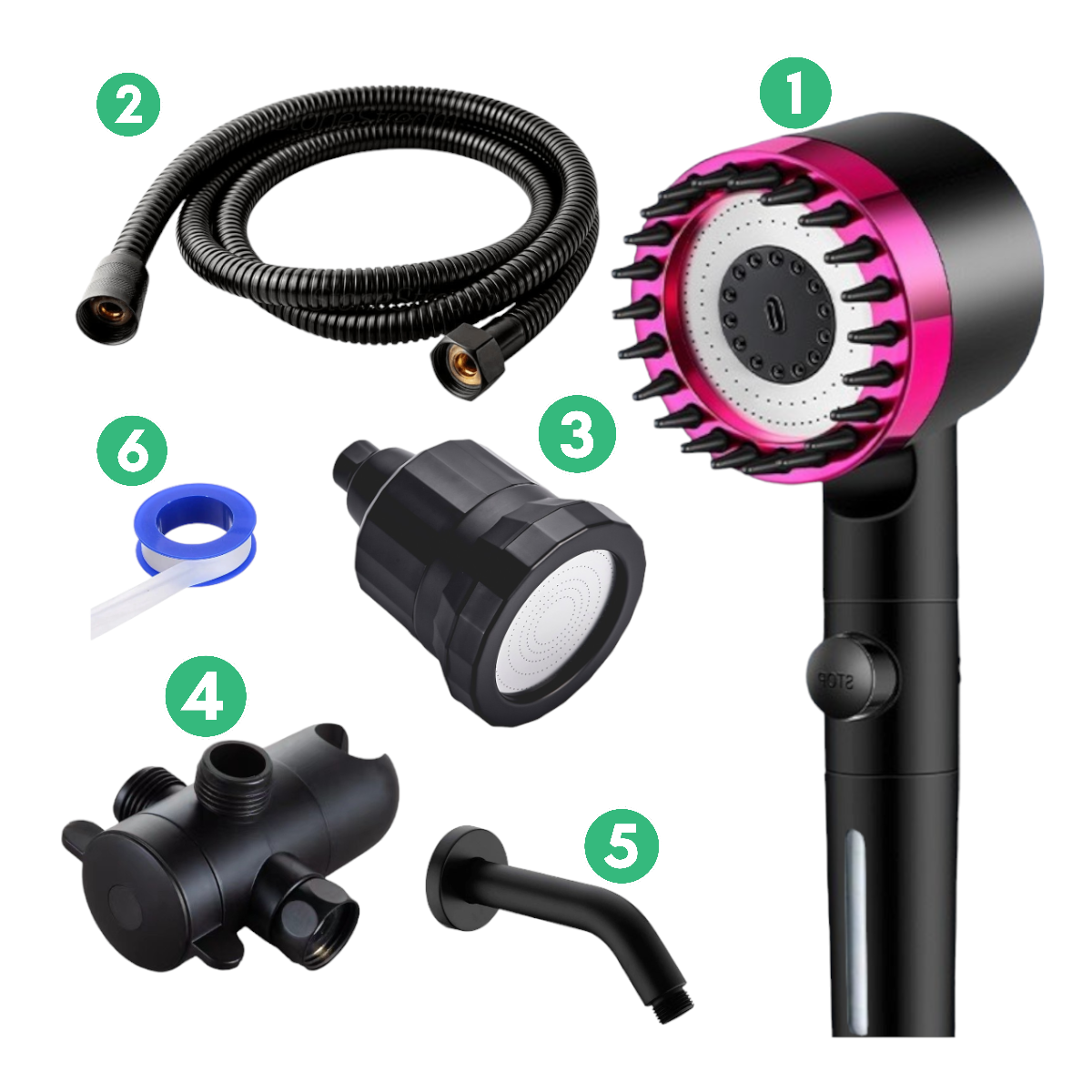 Ultimate Head Massage Shower Head