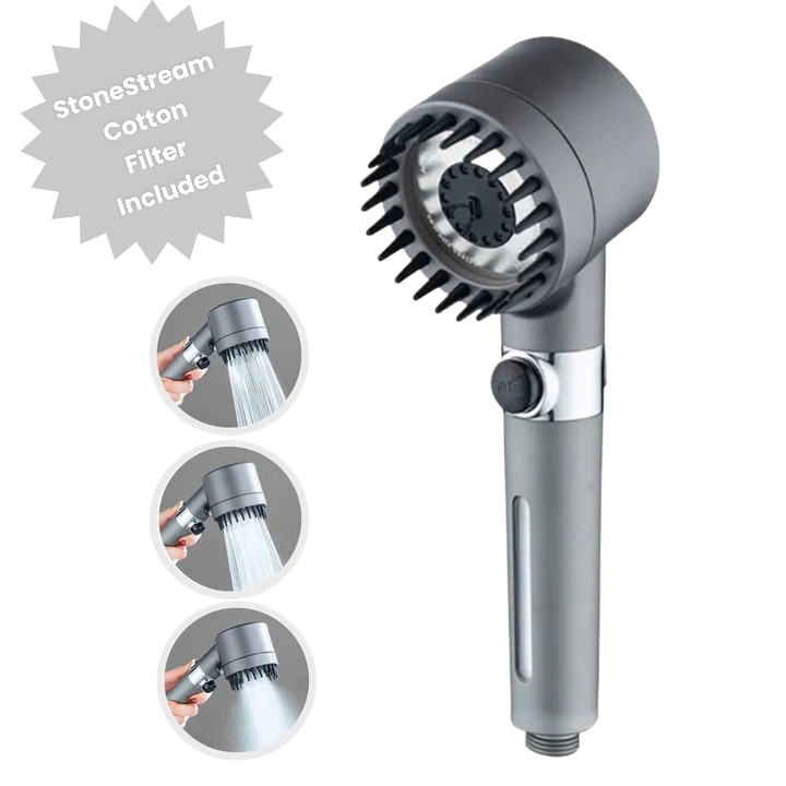 High-pressure Shower Head with Cotton Filter included