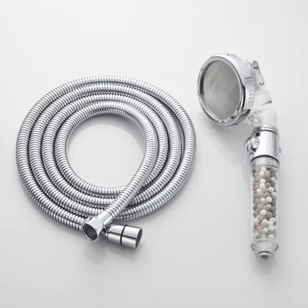 EcoPower shower head and hose