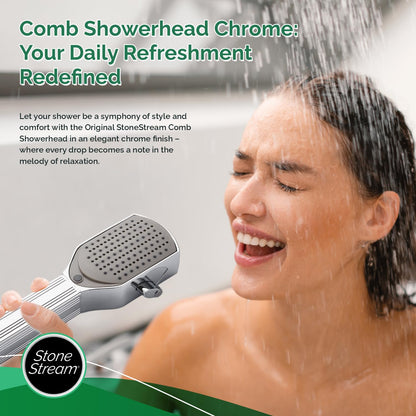Eco-friendly handheld high-pressure shower head