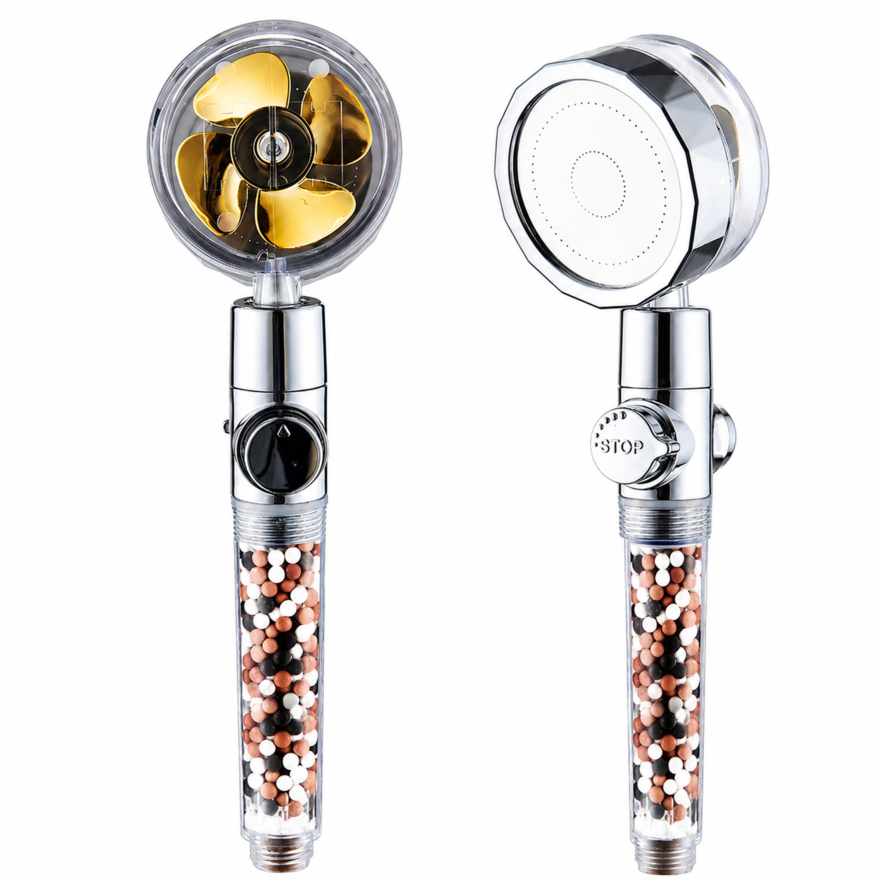EcoPower Turbo Fan Shower Head