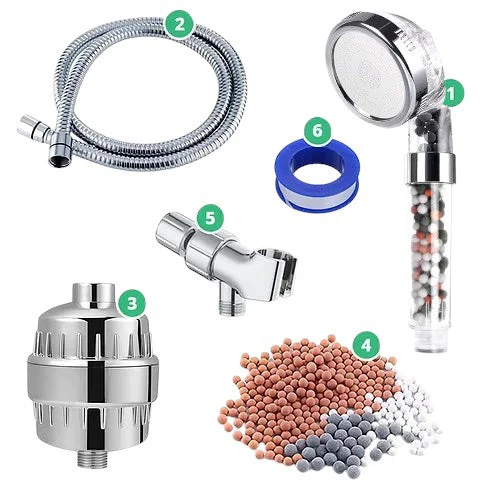 Filtered Ionic Ecopower Shower head